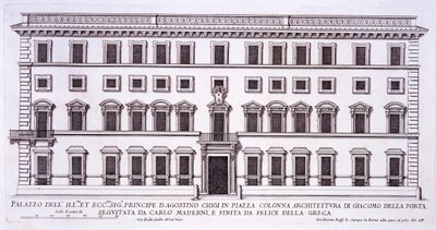 Palazzo Chigi, Piazza Colonna, Roma, de 
